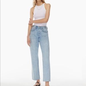 I hemmed these so they are now the 26L rather than the 29L